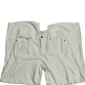 Lucky Brand Women's White Flare Jeans